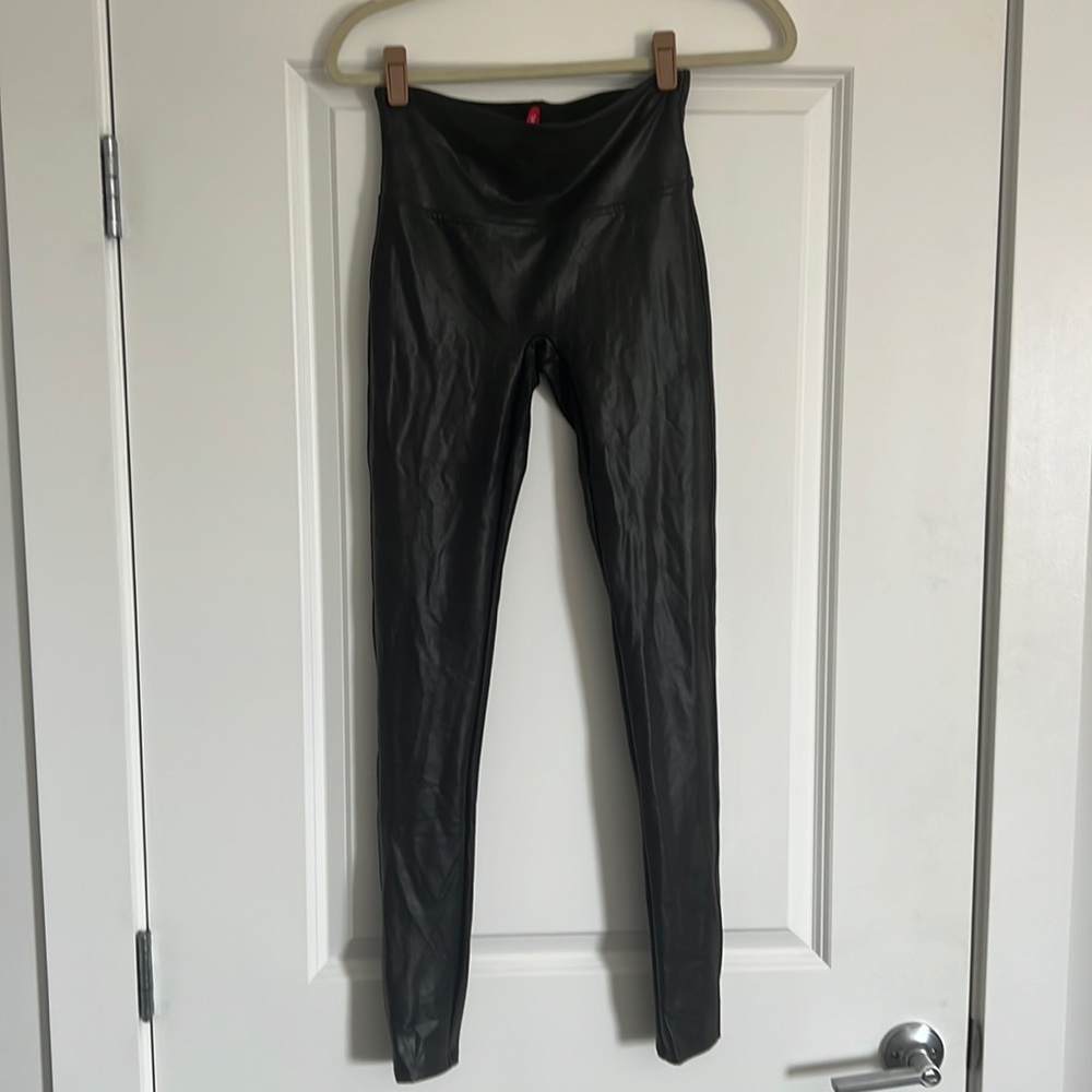 Spanx Faux Leather Leggings